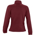 Miniatyrbilde 2 av 3: SOLS Dame/Dame North Full Zip Fleecejakke Burgundy Burgundy M