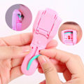 Miniatyrbilde 3 av 8: 2 stk bærbar plast øyevippekrøller Mini Profesjonell øyevipper Curling Refill Gummi Pad Clips for Profesjonell øyevipper Curler Tool, Grønn A