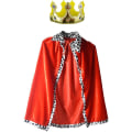 Miniatyrbillede 1 af 3: Kids King Robe - Smukt sæt til rollespil