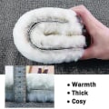 Miniatyrbilde 4 av 5: Hold deg varm Oppvarmet innersåle tykk myk vintersnøstøvler Pad såle Cashmere termiske innleggssåler For menn Kvinner Varme innleggssåle 44