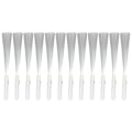 Miniatyrbillede 1 af 11: 12 stk Farverig Blinkende LED Lys Up Rod Glow Wand Sticks til med 3 Modes LED Legetøj Fødselsdag Julegave Party Favor White