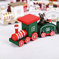 Miniatyrbillede 2 af 3: Bord centerpiece bogreol ornamenter Desktop træ tog indendørs ornamenter
