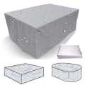 Miniatyrbild 2 av 5: 75 storlekar Vattentät uteplats Trädgårdsmöbler Överdrag Regn Snö Stolsöverdrag 120x120x74cm