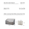 Miniatyrbilde 7 av 9: Desktop Make-up oppbevaringsboks Forskjellige beholdere gjennomsiktige transparent with grid