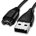 Pikkukuva 2 / 4: Garmin Kellojen Laturi Pikalaturi Universaali 2 kpl Musta Black 2 Pcs