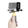 Miniatyrbild 5 av 9: Blixtra i Havsdjupet: Vattentät GoPro LED-Blixt, 300 Lumen Svart