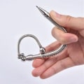 Miniatyrbild 2 av 8: Fidget-penna: Metall, 2-i-1 funktion Silver