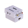 Miniatyrbild 3 av 4: HDMI till AV-adapter: Perfekt bild, ljud & kompatibilitet Vit