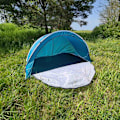 Miniatyrbild 9 av 9: Pop-up Strandtält: Skydd, Enkel Uppfällning, 3 Pers Blå