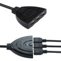 Miniatyrbild 3 av 5: 3-vägs HDMI-switch: 4K, Xbox, PS3 & enkel växling Svart