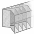 Miniatyrbild 5 av 7: Smart Förvaringslåda: 9 Fack, Organisera Kläder grå