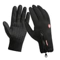 Vinter- & Sporthandskar: Unisex, Touch-kompatibla, Svarta Black M