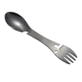 Multifunktionell Spork: Kniv, Öppnare & Stål Silver
