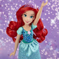 Miniatyrbild 2 av 6: Magisk Ariel-docka: Glittrig klänning & lila tiara multifärg