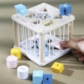 Miniatyrbild 5 av 9: Formsorterare - Trä multifärg
