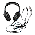 Miniatyrbild 4 av 7: Gaming-headset: Stereoljud, LED & Justerbar Mikrofon Svart