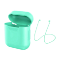 Miniatyrbild 1 av 2: Silikon-skydd för AirPods: Snyggt, lätt & praktiskt band Grön