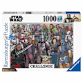 Miniatyrbild 1 av 2: Mandalorian 1000-bitars Pussel: Färgglad & Kul multifärg