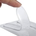 Miniatyrbild 2 av 2: Smart hälkudde i mjukt silikon - Effektivt skydd mot skoskav Transparent