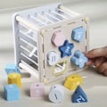 Miniatyrbild 6 av 9: Formsorterare - Trä multifärg