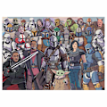 Miniatyrbild 2 av 2: Mandalorian 1000-bitars Pussel: Färgglad & Kul multifärg