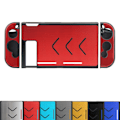 Miniatyrbild 1 av 5: Snyggt Rött Switch-skal: Skydd, Stil & Bekvämt Grepp Röd
