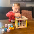 Miniatyrbild 9 av 9: Formsorterare - Trä multifärg