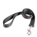 Slitstarkt Hundkoppel i Nylon & Stål - 125cm Säkerhet Svart