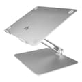 Elegant Laptopställ: Justerbar, Anti-halk, 5kg Kapacitet Silver