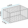 Miniatyrbild 4 av 7: Smart Förvaringslåda: 9 Fack, Organisera Kläder grå