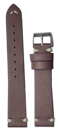 Klockarmband 18/20/22 mm DarkBrown one size