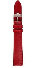 Alwin klockarmband 18 mm XL rött, slätt Röd