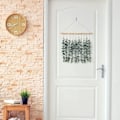 Miniatyrbillede 3 af 7: Kunstig eukalyptus vægdekoration grønt boho chic boligindretning landlig rustikke planter med træpind til soveværelse stue lejlighed