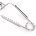Miniatyrbillede 3 af 5: 1 stk. rustfrit stål snegle tang gaffel snegle clips køkken mad tang servering tang mini køkken tang nem rengøring