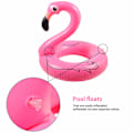 Miniatyrbillede 3 af 4: Pink Oppustelig Flamingo Flamingo Oppustelig Pool Flyder Legetøj Sommer Oppustelig Legetøj til Fester Pool Strand til Børn og Voksne