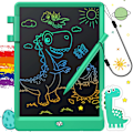 Miniatyrbild 1 av 7: LCD-ritplatta, Doodle Board-leksaker, presenter för 3-8 år gamla flickor pojkar, 10 tum färgglad elektronisk ritplatta för barn, presenter för småbarn Wonderful Green 10 Inch