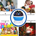 Miniatyrbillede 3 af 6: Lys til Børn, Stjerne Natlys Projektor til Børneværelse, Glød i Mørket Stjerner, Julegave Fødselsdag Gaver til Børn, Lys Lampe Sensorisk Æstetisk R Blue Night Light