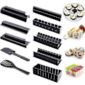 Miniatyrbillede 1 af 4: Sushi Ma Kit til begyndere 10 stykker Sushi Maker værktøj