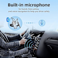 Miniatyrbillede 5 af 5: Bluetooth Aux-adapter, Bluetooth trådløs modtager, indbygget mikrofon Aux-in til håndfri opkald, Plug & Play, automatisk tænding til bilhøjttaler