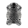 Miniatyrbillede 1 af 3: Indendørs dør tæppe dyreprint måtte indendørs område tæppe imiteret skind måtte zebra gulvtæppe gulvtæppe