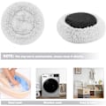 Miniatyrbillede 6 af 6: Rolig hundekat donut seng - 27,5 tommer fluffy plys hund hvalp killinger kæle seng rund seng, varm og blød kæledyr hyggelig anti-angst senge med skridsikker bund og Light Grey 70.00 x 70.00 x 20.00 cm (L x W x H)