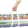 Miniatyrbillede 5 af 8: Bærbar Gavepapir-Organiser Clear 25 Count (Pack of 1)