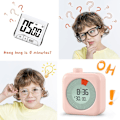 Miniatyrbillede 6 af 6: Visuel timer digital, 60-minutters 3-i-1 nedtællingsrotationstimer til børn og voksne, LCD-skærm Pomodoro tidsstyringsuddannelsesværktøj til køkken,