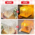 Pikkukuva 6 / 6: Pohjoisen valot -lamppu, Luminate Cube -lamppu, veden aaltodynaaminen projektioilmakehän lamppu, Luminate yölamppu, valtameren aaltoprojektorivalo, vesi A_16Color Light