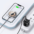 Pikkukuva 3 / 5: Induktiolataus Magneettinen laturi, 15w Nopea magneettinen langaton laturi Langaton nopea lataus Läpinäkyvä versio Iphone 14/14 Plus/14 Pro/14 Pro