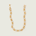Miniatyrbillede 4 af 7: Armbånd til kvinder 14K guldbelagt fin kæde simpelt smykke sødt til piger Tennis Link Chain Round 2 Layer Satellite Chain