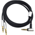 Pikkukuva 1 / 4: 3,5 mm:n urosadapteri 3,5 mm:n korvaavaan kaapeliin Denon Ah-d600 / Ah-d7200 / Ah-d7100 / Ah-d9200 / Ah-d5200 -kuulokkeille