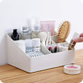 Miniatyrbillede 4 af 5: Hjemmearrangør Sengearrangør Makeup Opbevaringshylde Og Displayboks - 6 Rum (hvid)