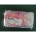Miniatyrbillede 8 af 8: 6000 stk. flade lerperler i pink, Funtopia lerperler til armbånd, Heishi perler polymer lerperler sæt til smykkefremstilling (6mm) Red series
