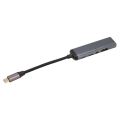 Miniatyrbild 1 av 5: Typ C-hubb till Usb3.1 Usb2.0 Typ C2.0 3.5 Headset-port Pd100w Hd 5 i 1 Typ C-dockningsstation för hem och arbete